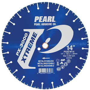 Diamond Blade Pearl Abrasive Xtreme™ PX-3000 Large Blue