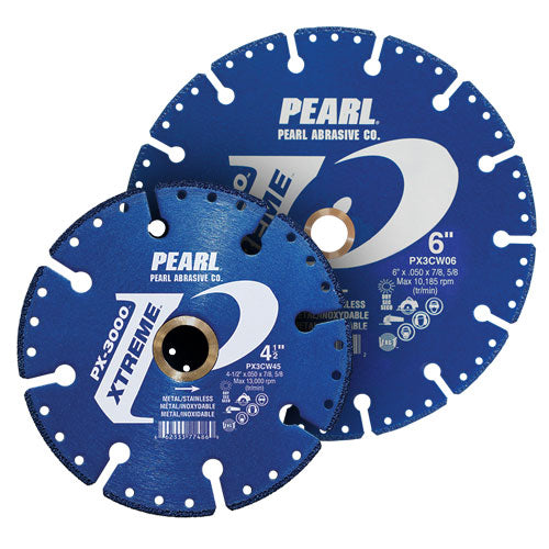 Diamond Blade Pearl Abrasive Xtreme™ PX-3000 Small and Large Blue 