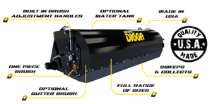 Digga Sweeper Bucket Broom
