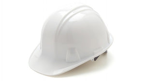 White Hard Hat SL Series Cap Style 4 PT Ratchet Suspension HP14110
