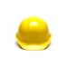 Yellow Hard Hat SL Series Cap Style 4 PT Ratchet Suspension HP14130