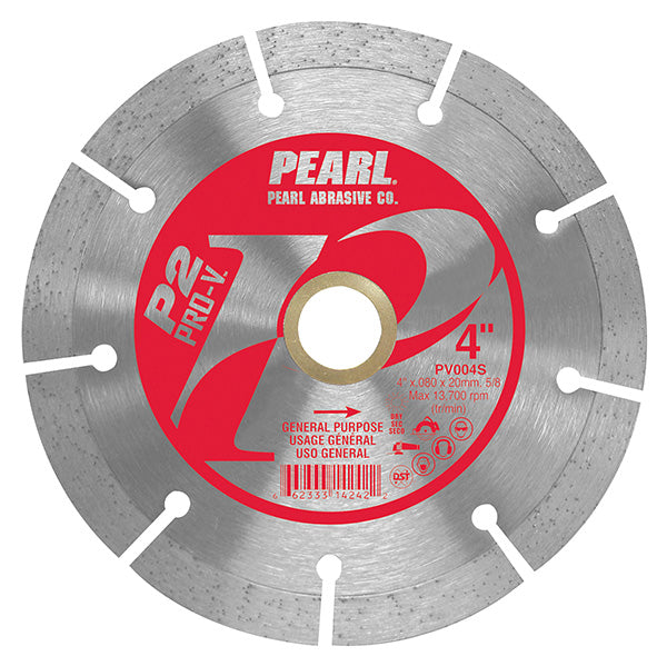Pearl Abrasive P2™ Pro-V™ General Purpose 4 Inch