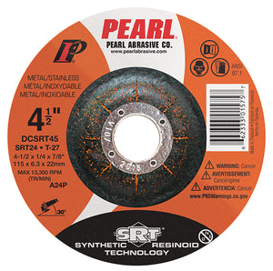 Pearl Abrasive Depressed Center SRT Wheels