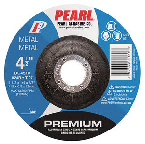 Pearl Abrasive Depressed Center Premium Aluminum Oxide