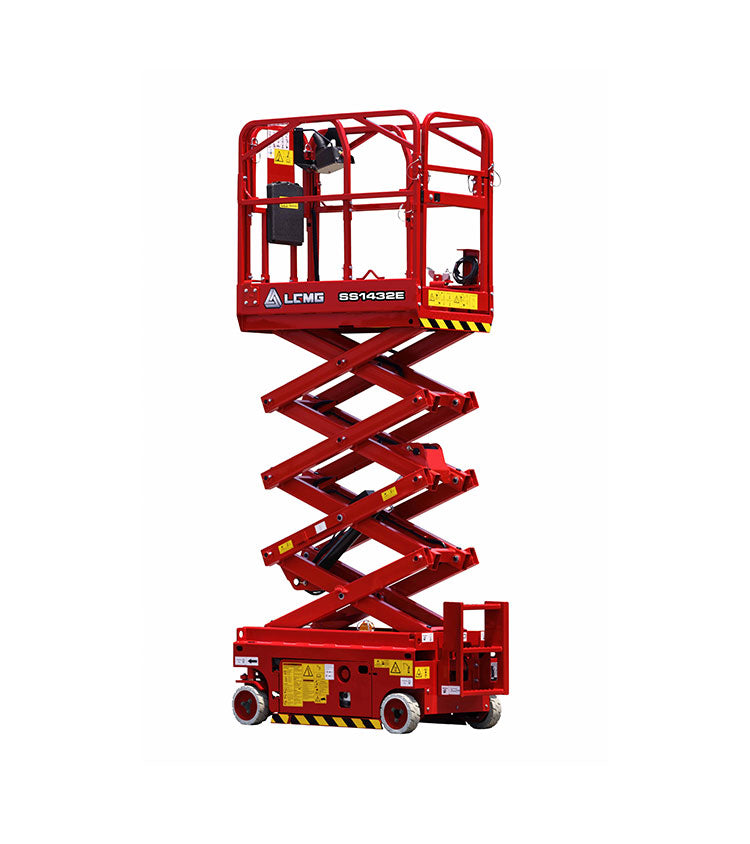 SS1432E Electric Motor Drive Scissor Lift 14 FT For Rent