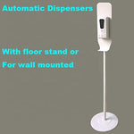 Huayun Floor Standing Automatic Hand Sanitizer Dispenser + Stand